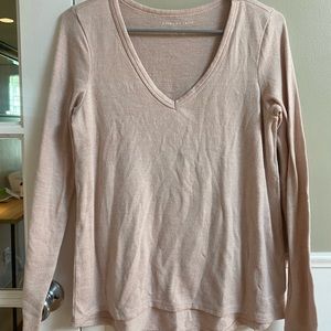 American eagle light pink sweater